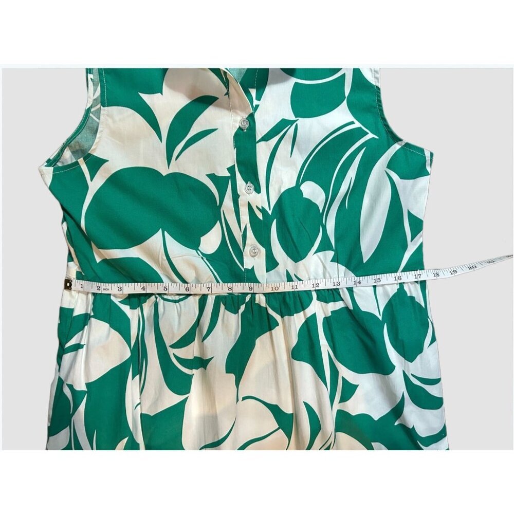 HTF EUC Tahari Arthur S. Levine 2016 Resort Work to weekend botanical Midi Dress - Picture 5 of 9